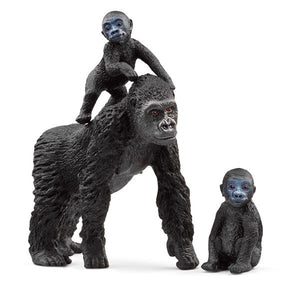 Schleich / Wildtiere / Flachland Gorilla-Familie