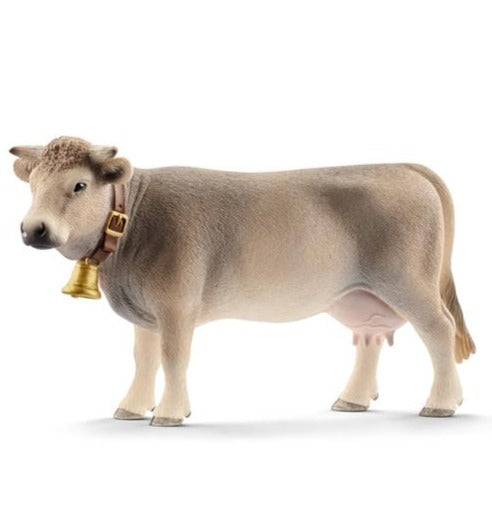 Schleich / Bauernhofwelt / Braunvieh Kuh