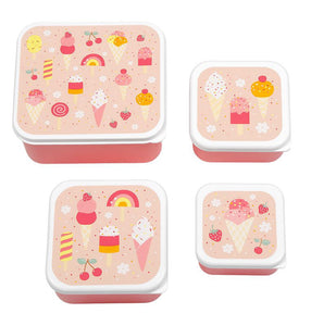 *NEU* Lunchbox / 4er Set / Eiscreme