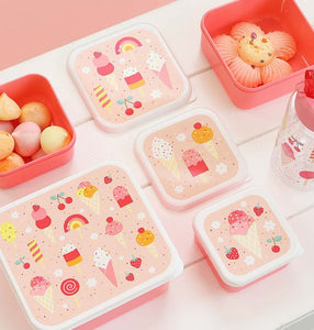 *NEU* Lunchbox / 4er Set / Eiscreme