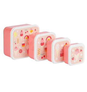 *NEU* Lunchbox / 4er Set / Eiscreme
