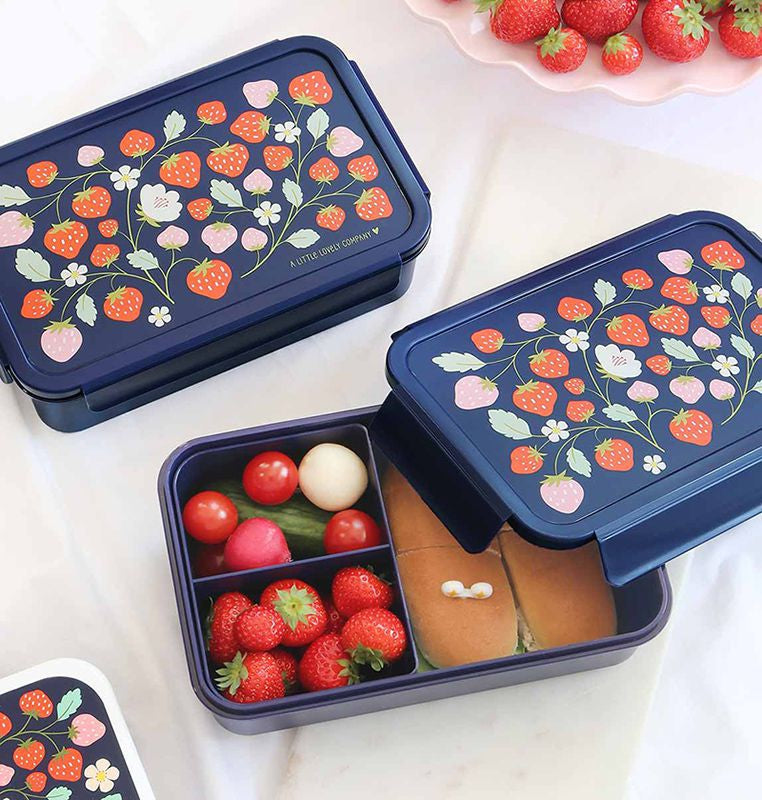*NEU* Bento Lunchbox / Erdbeeren