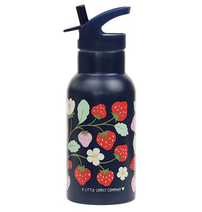*NEU* Trinkflasche - Edelstahl / Erdbeeren
