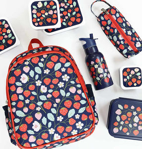 *NEU* Rucksack mit Isolierfach / Erdbeeren