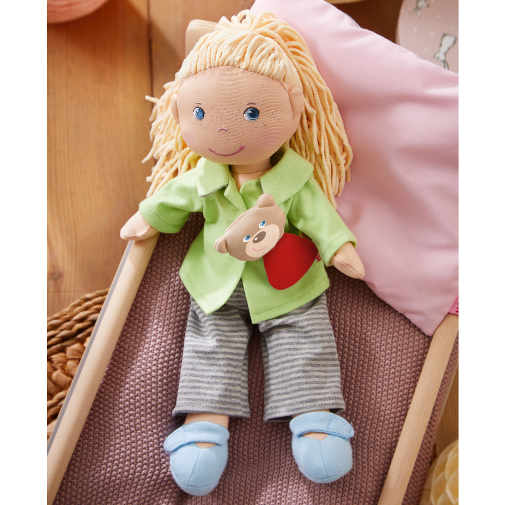 HABA Kleiderset Gute Nacht (passt allen 30 cm großen HABA-Puppen)