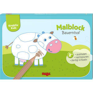 HABA Kreativ Kids – Malblock Bauernhof