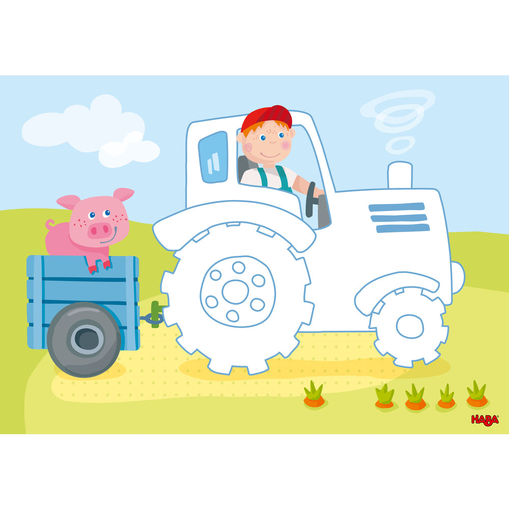 HABA Kreativ Kids – Malblock Bauernhof