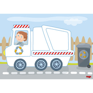 HABA Kreativ Kids – Malblock Einsatzfahrzeuge