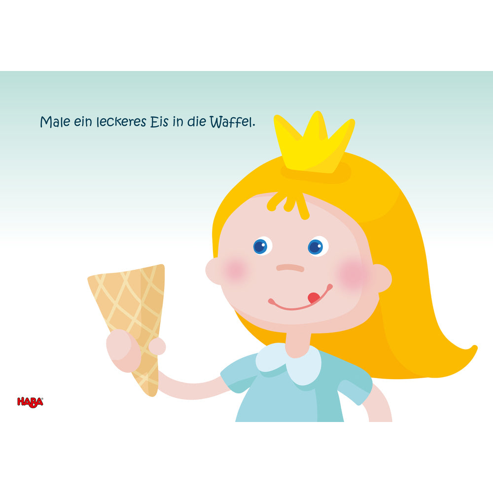HABA Kreativ Kids – Malblock Prinzessinnen