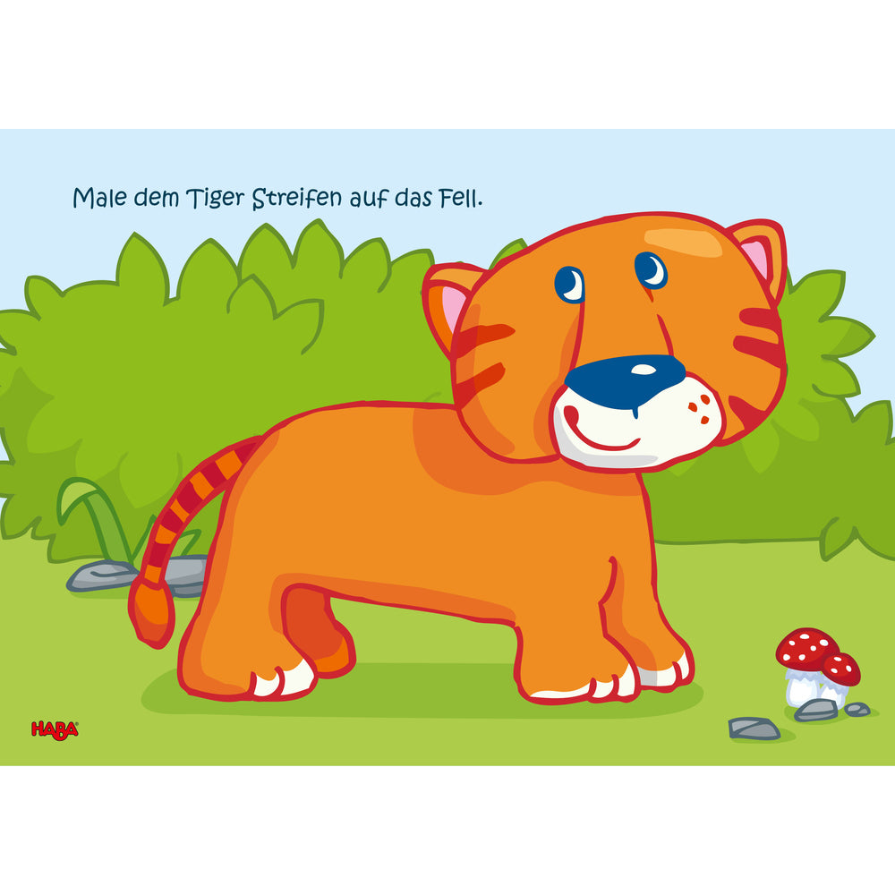 HABA Kreativ Kids – Malblock Zoo