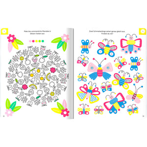 HABA Kreativ Kids – Mein Mal- und Mitmachbuch Kunterbunte Jahreszeiten
