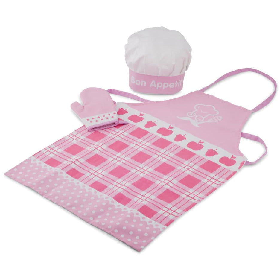 Kochschürze Pink SET