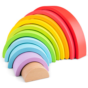 Regenbogen aus Holz