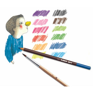 12 Aquarellstifte auswaschbar