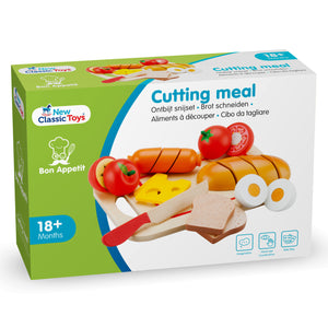Holz Essen zum Schneiden - Frühstück - 10 pcs.