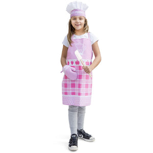 Kochschürze Pink SET
