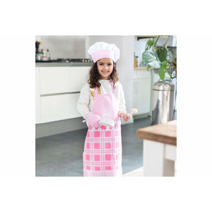 Kochschürze Pink SET