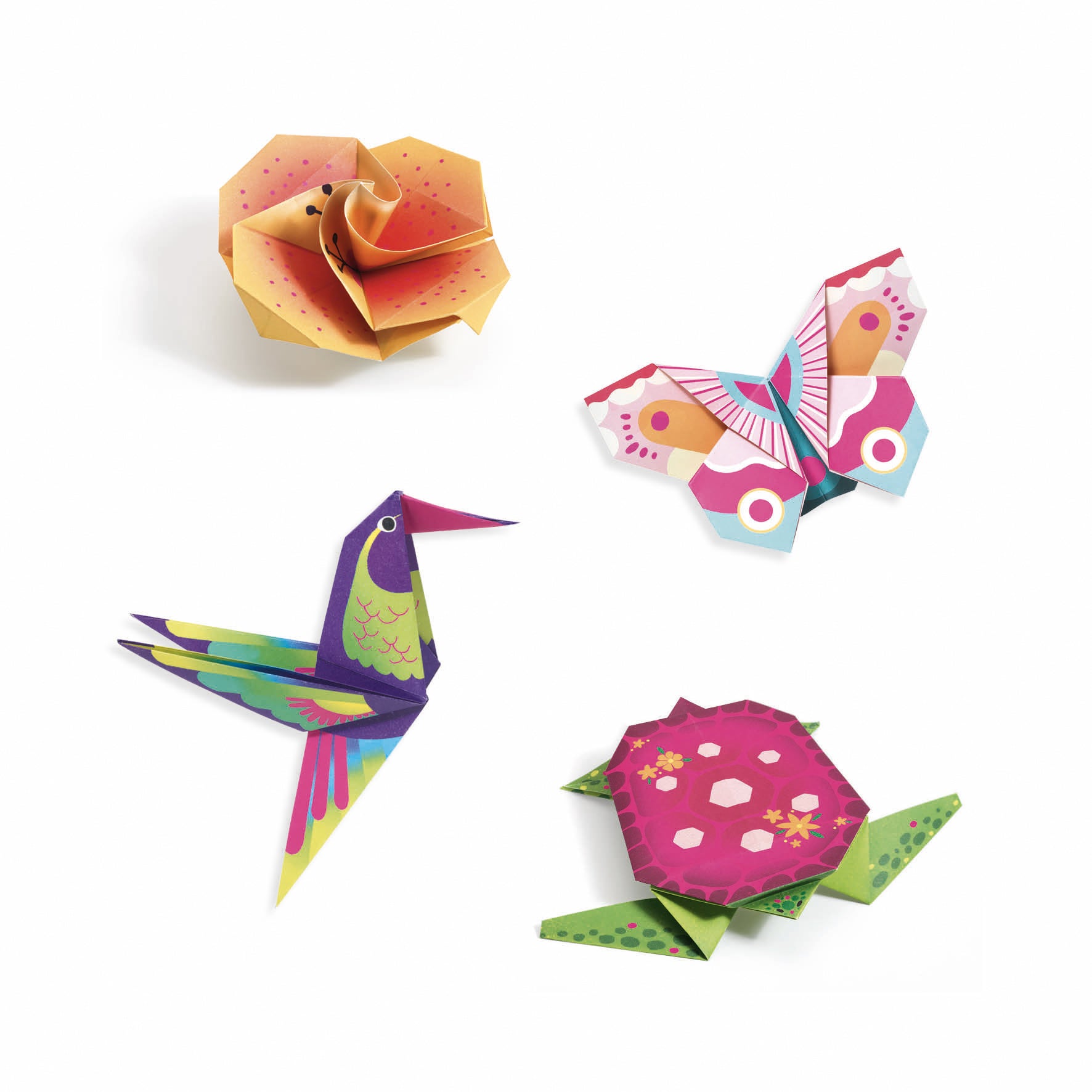Tropische Schätze - Origami