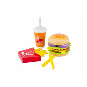 Holz Fast Food Set