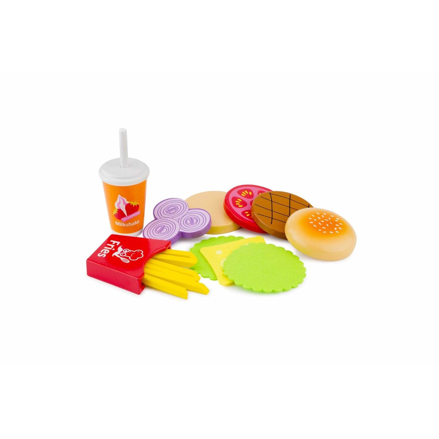 Holz Fast Food Set