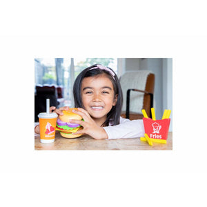 Holz Fast Food Set