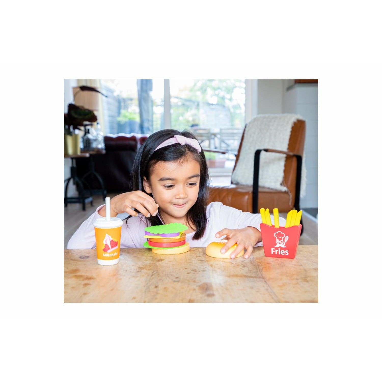 Holz Fast Food Set