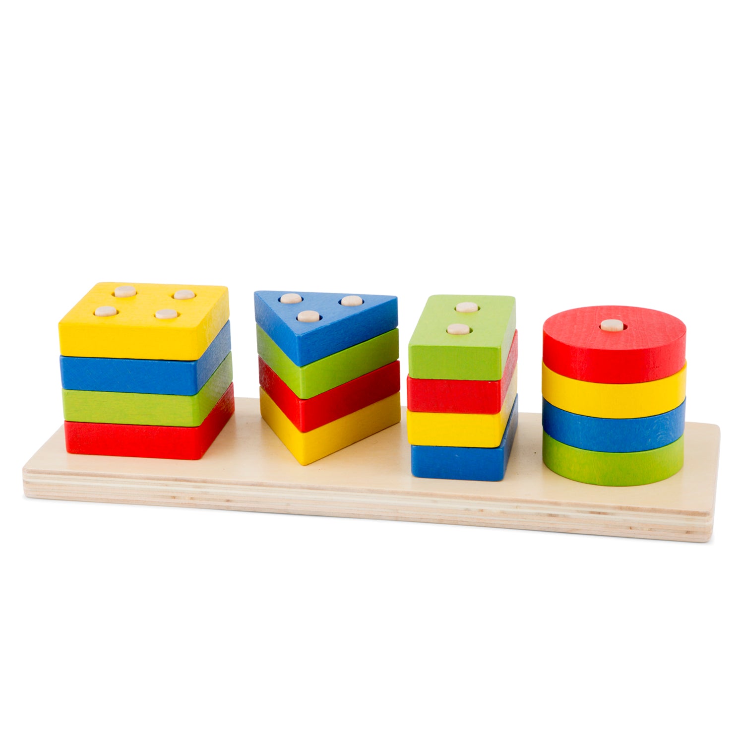 Formen Sortier Puzzle Holz