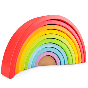 Regenbogen aus Holz