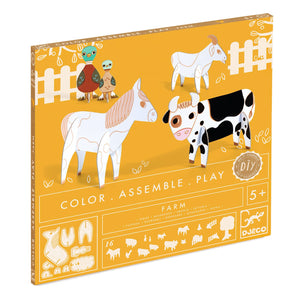 Farm - Anmalen, Zusammenstecken, Spielen