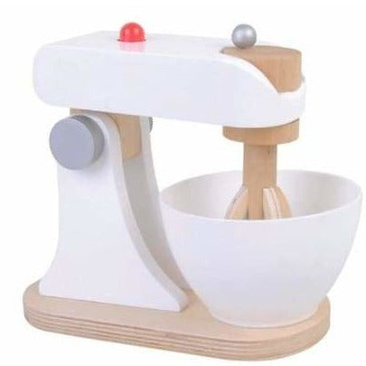Holz Standmixer mit Rührschüssel