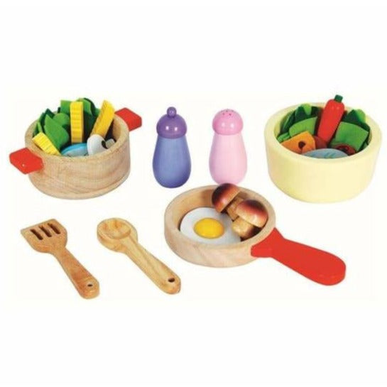 Holz Küchengeschirr Set