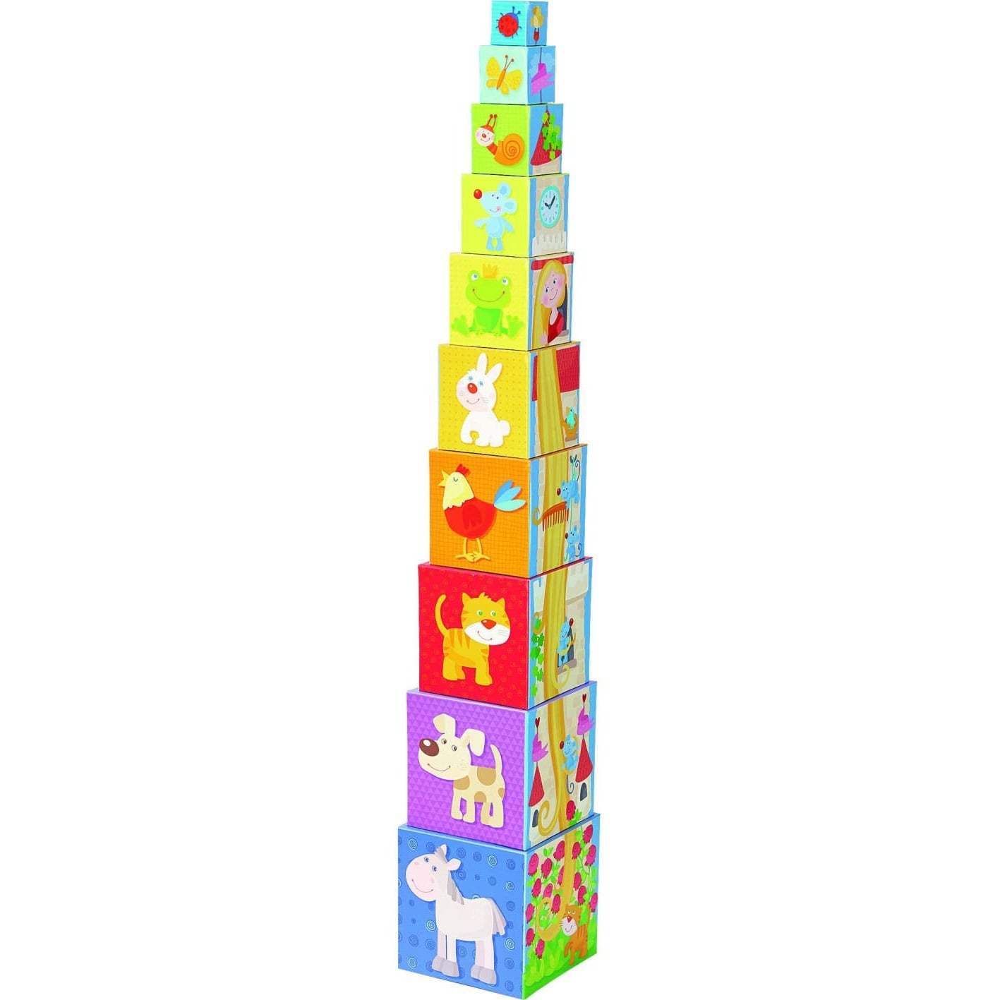HABA Stapelwürfel Rapunzel