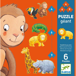 Äffchen und Freunde - Puzzle