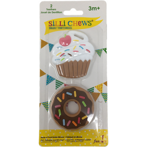 Süßigkeiten Mini-Beißring Set (2 St.)