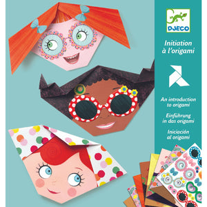 Lustige Gesichter - Origami