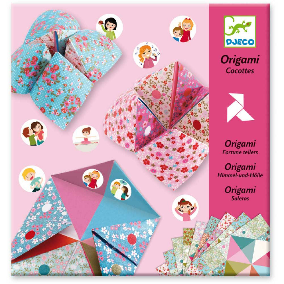 Himmel und Hölle - Blumen - Origami