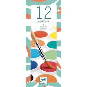 12 Wasserfarben - Classic auswaschbar
