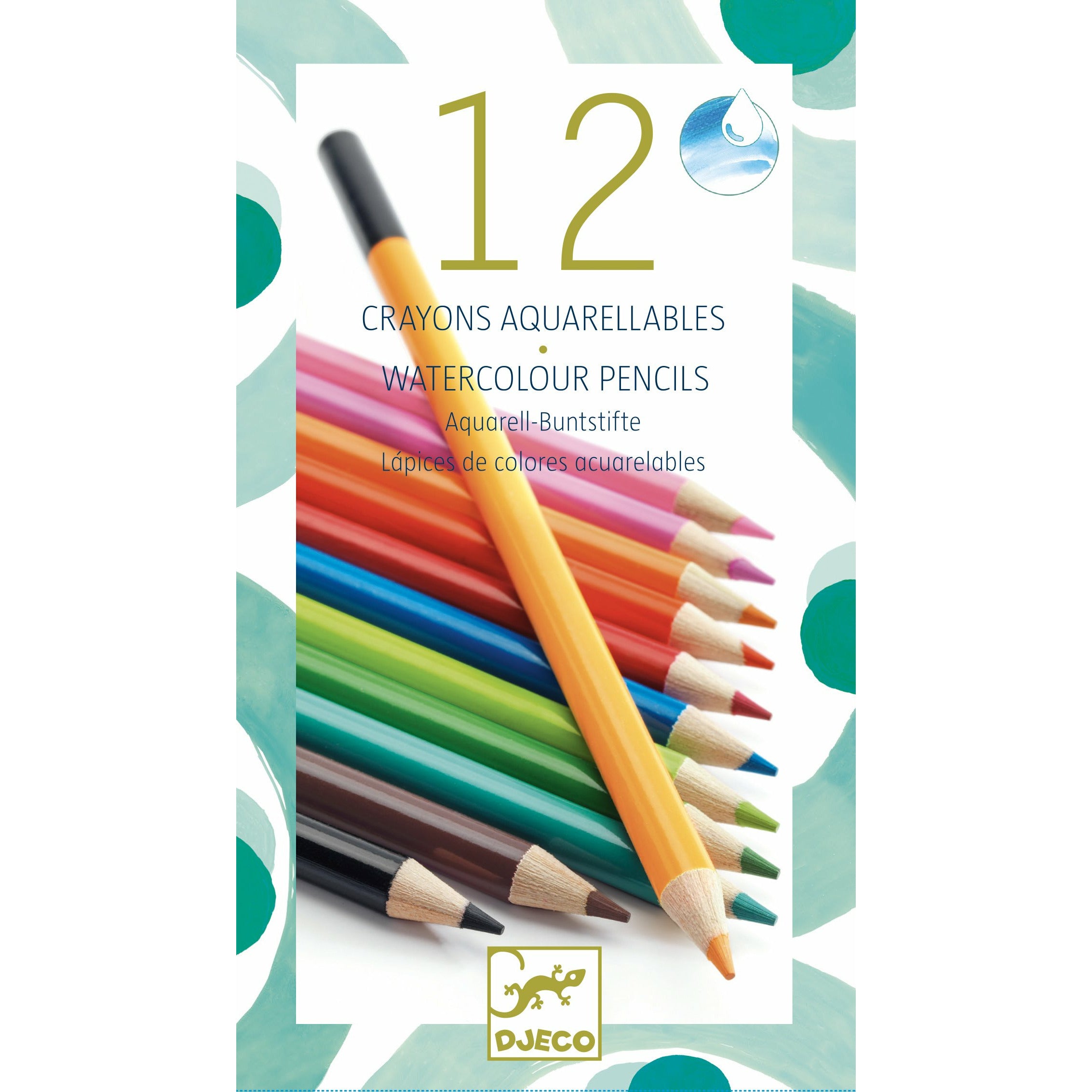 12 Aquarellstifte auswaschbar