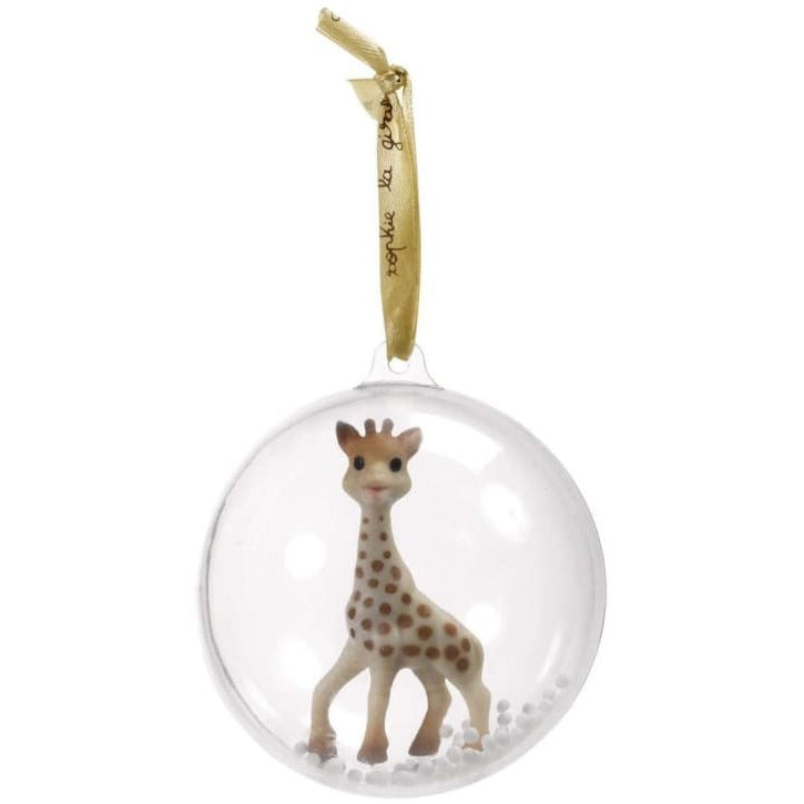 2 Weihnachtsbaumkugeln + 1 Sophie la girafe®
