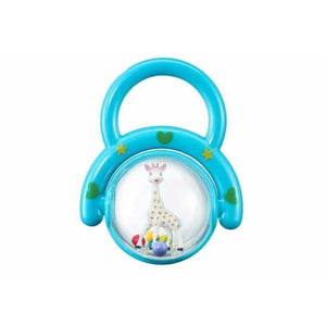 Geschenkset zur Geburt Sophie la girafe® (1 Sophie la girafe® + 1 Entdeckerbuch + 1 Kugelrassel)