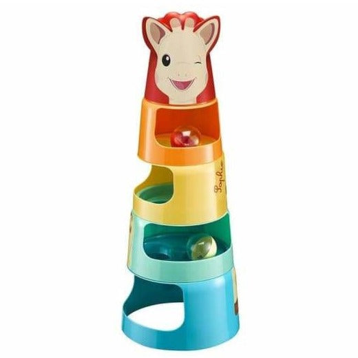 *NEU* Riesen-Stapelpyramide Kugelbahn Sophie la girafe®