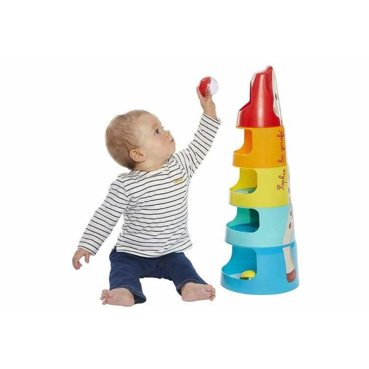 *NEU* Riesen-Stapelpyramide Kugelbahn Sophie la girafe®