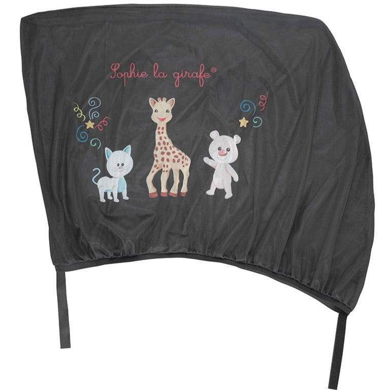 Sophie la girafe® - Kinder Auto-Sonnenschutz zum Überziehen / 2 Stück