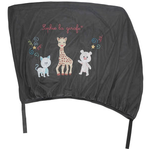 Sophie la girafe® - Kinder Auto-Sonnenschutz zum Überziehen / 2 Stück