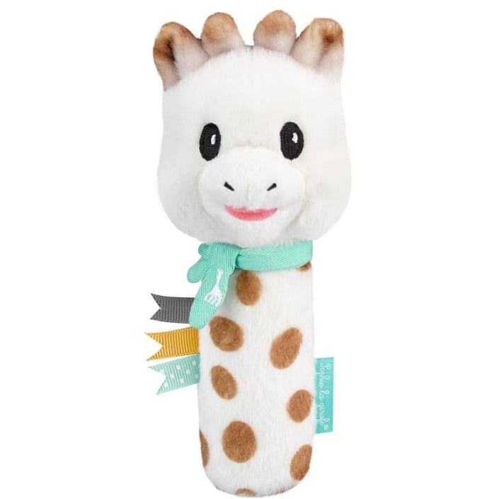 Sophie la girafe® ~ Baby-Stabrassel Greifling mit Quietsche Giraffe ~ Plüsch