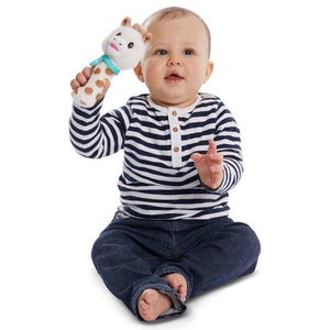 Sophie la girafe® ~ Baby-Stabrassel Greifling mit Quietsche Giraffe ~ Plüsch