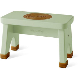 HEVEA Kinderhocker - Kautschukbaumholz / Sage Green