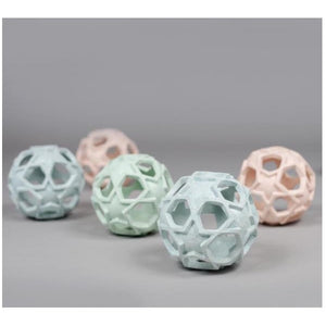 HEVEA Star Ball - Naturkautschuk - upcycled (rose / blue / mint)