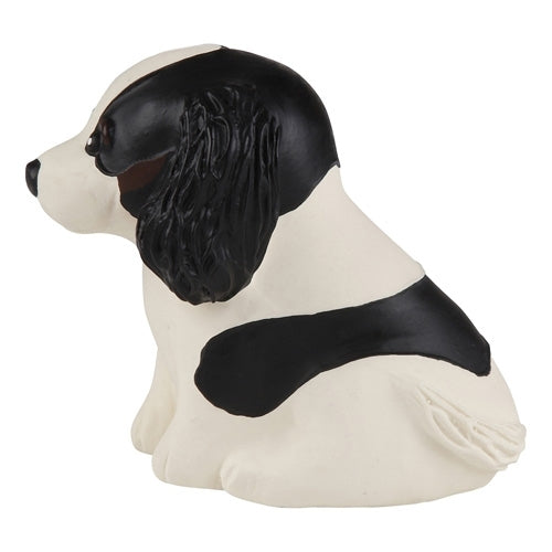 HEVEA Babyspielzeug - Greifling Hund / Cavalier King Charles / Naturkautschuk