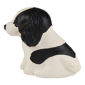 HEVEA Babyspielzeug - Greifling Hund / Cavalier King Charles / Naturkautschuk